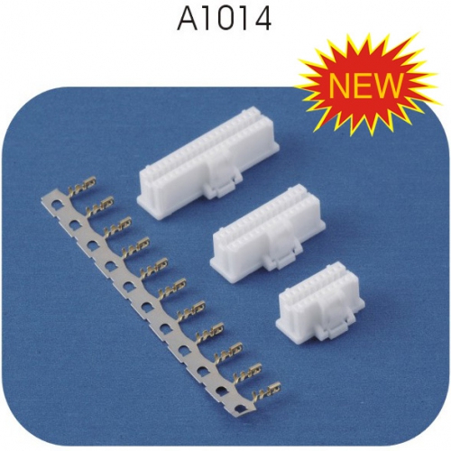  JST 1.0雙排帶扣連接器 A1014
