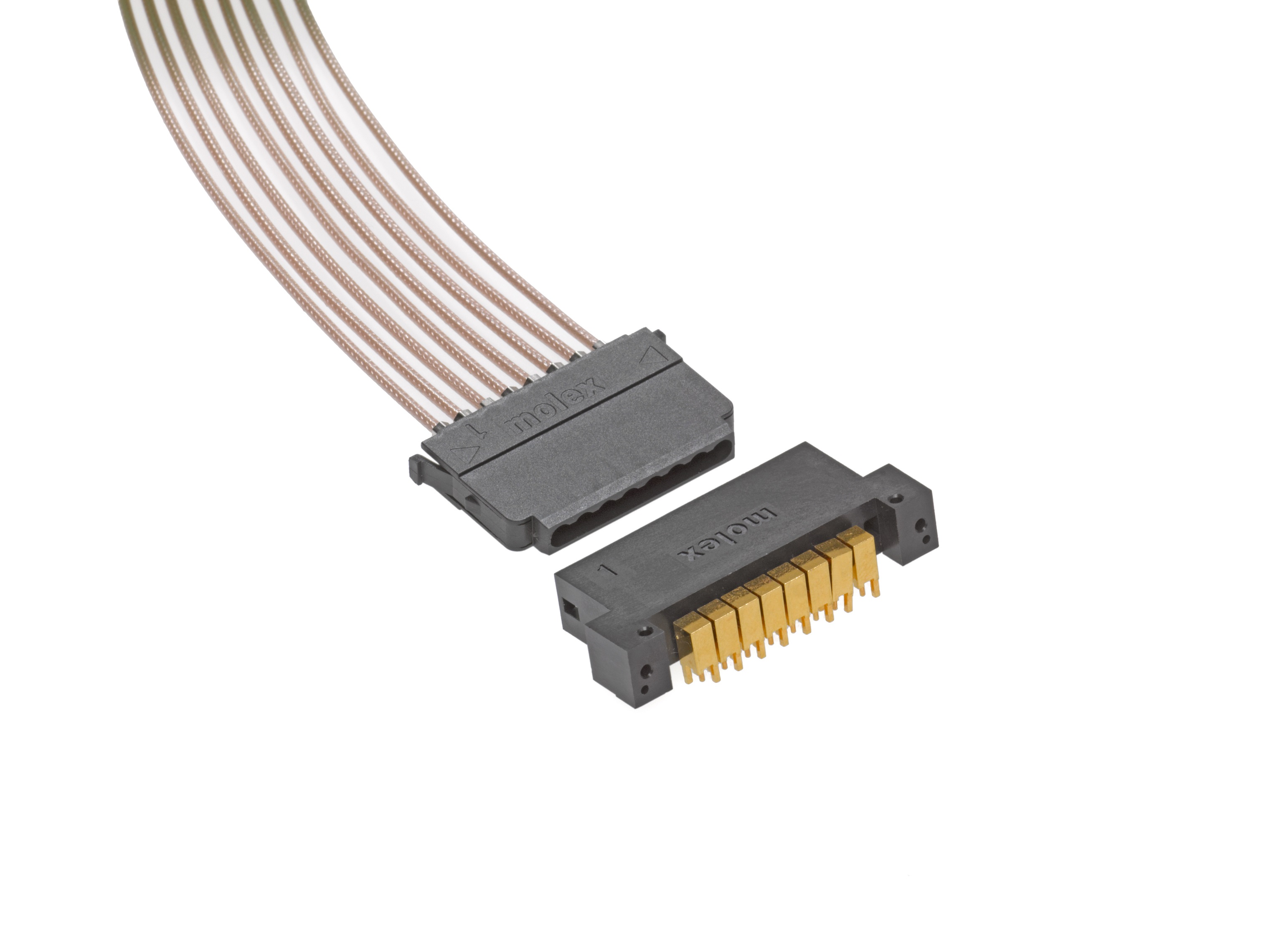 Molex 多端口射（shè）頻 (MPRF) 同軸線纜至電路板解決（jué）方案
